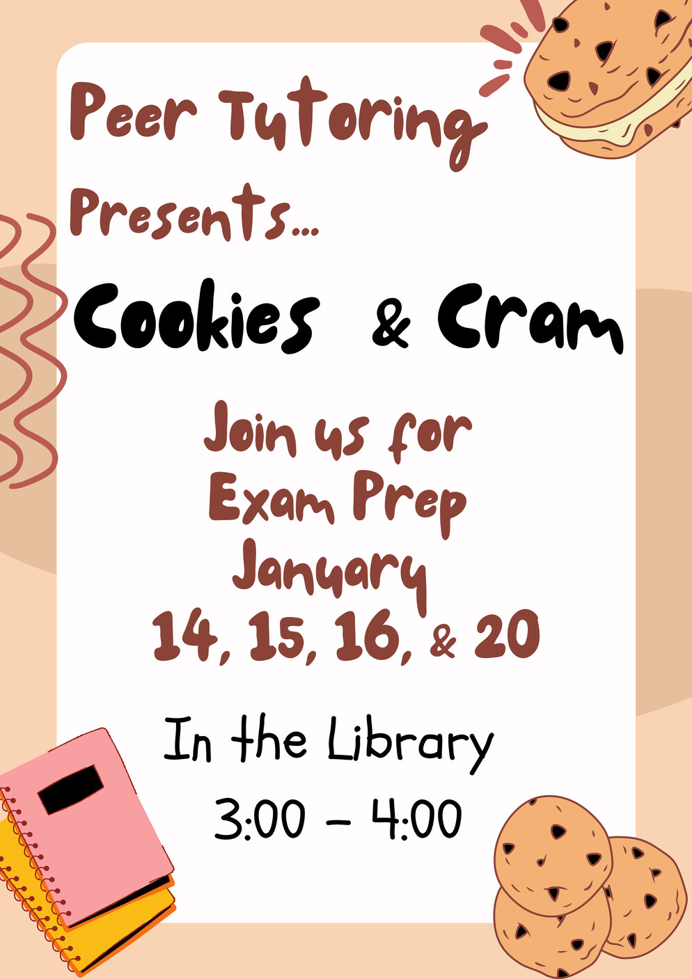 Peer Tutoring poster
