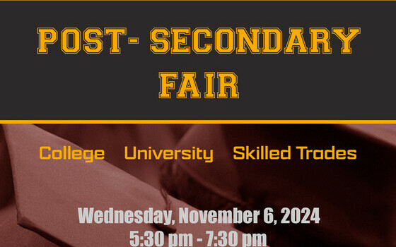 Post Secondary Fair Poster
