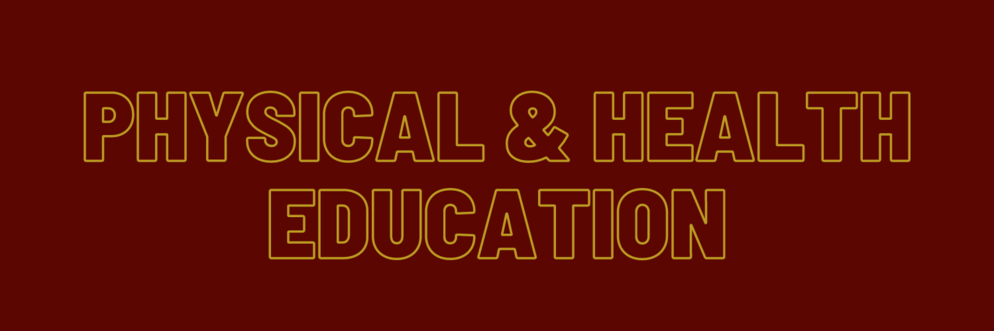 Physical & Health Education banner